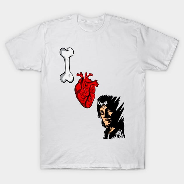 I Heart Daryl Dixon T-Shirt by FreddyK